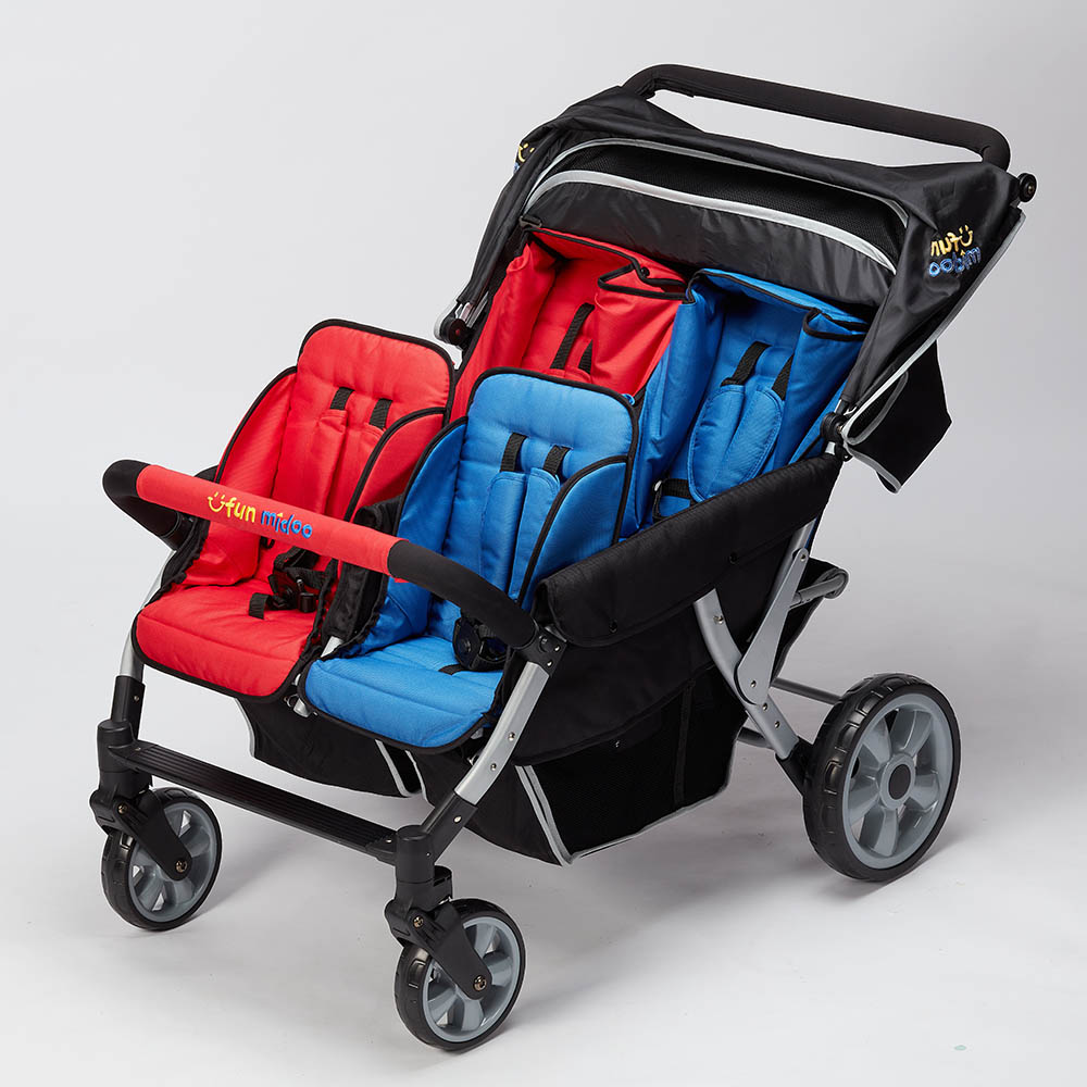 Familidoo~DSJ04FRL+ 四人座兒童手推車