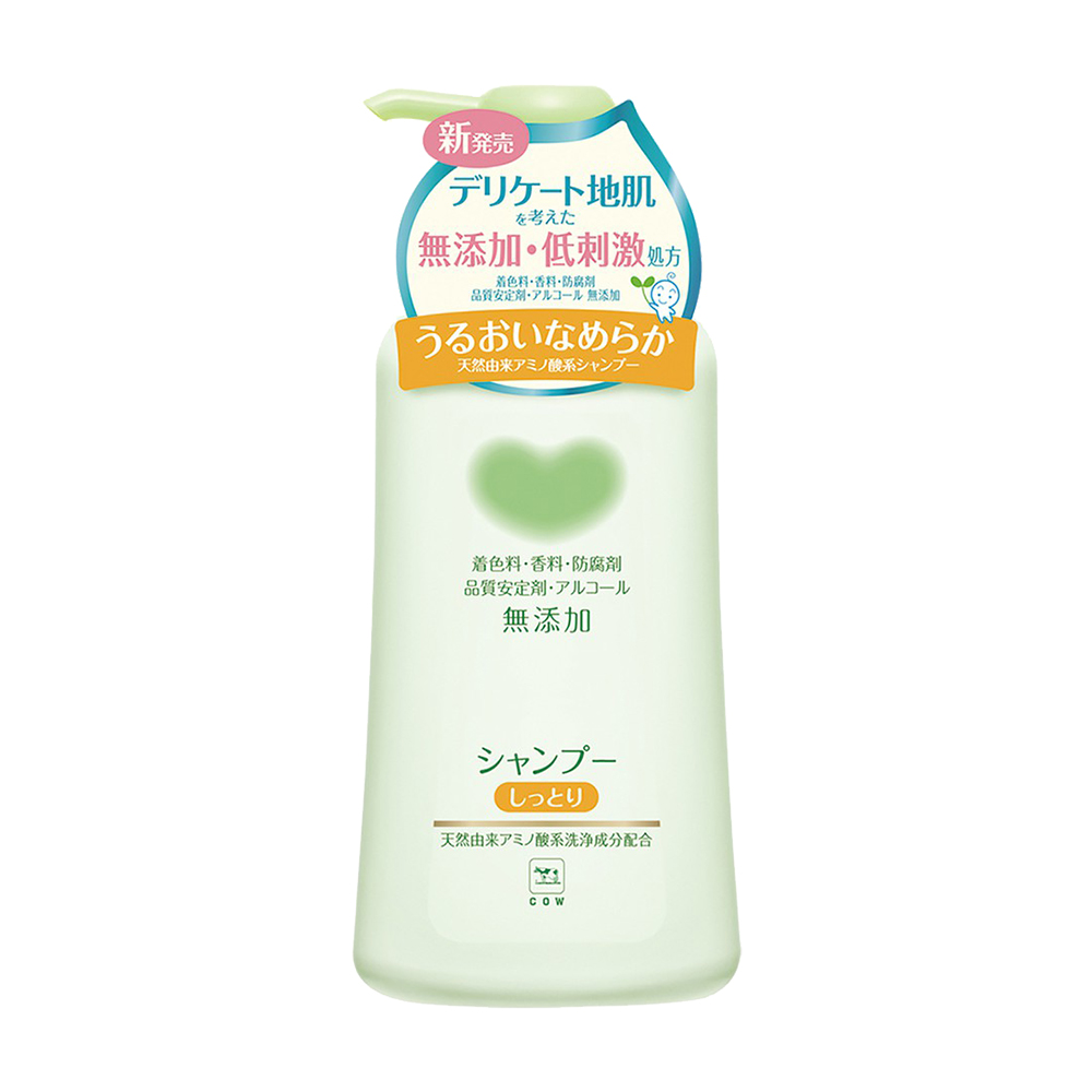 牛乳石鹼無添加氨基酸潤澤洗髮精500ml