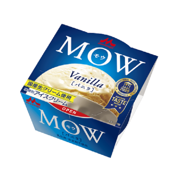 森永MOW香草風味冰淇淋140ml