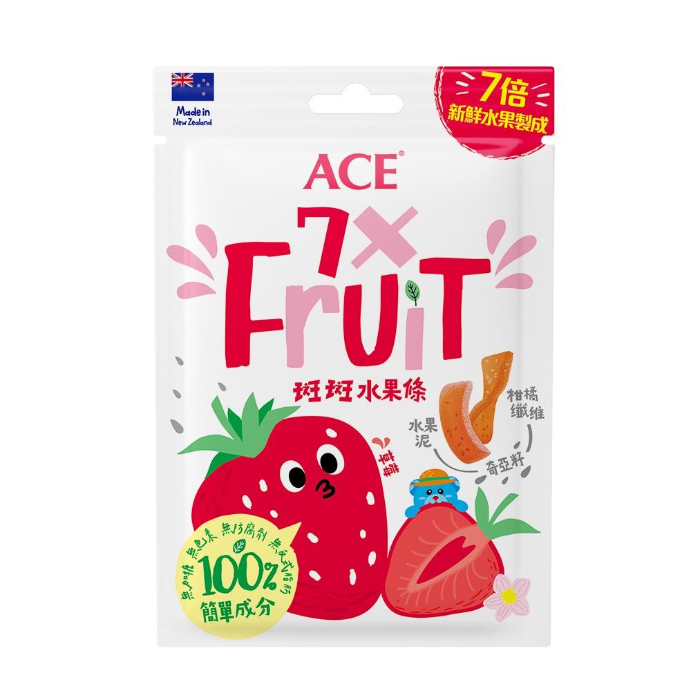 ACE斑斑水果條草莓+奇亞籽32g