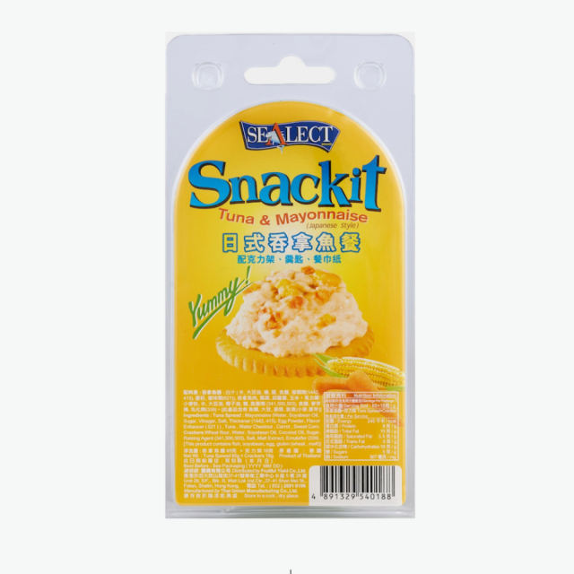 【超市】Snackit日式鮪魚醬餐餅103g