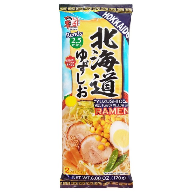 【超市點點好物】ITSUKI 北海道柚子鹽風味拉麵 170g