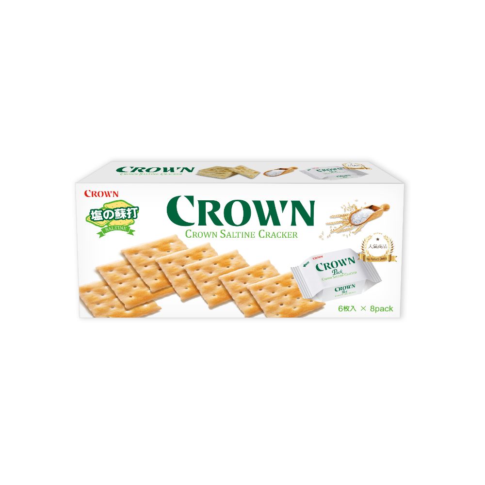 (西門)CROWN原味蘇打餅乾149g