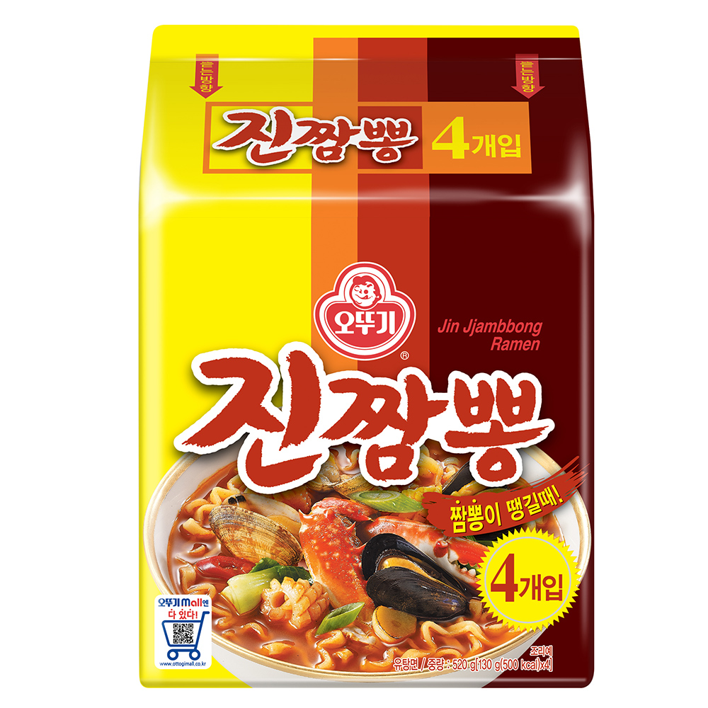 【超市】不倒翁金螃蟹海鮮拉麵130g*4包/袋