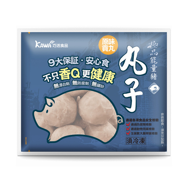 ●【超市嚴選・有點超值】能量豬肉貢丸300g