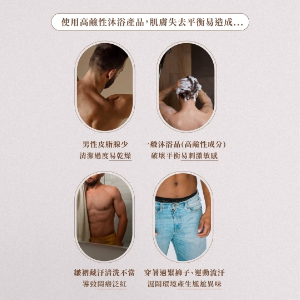 【全館2件85折】LIP Intimate Care 男士私密平衡清潔慕斯150ml(瑞典私密護理/溫和弱酸性/保濕潔淨/天然清香)