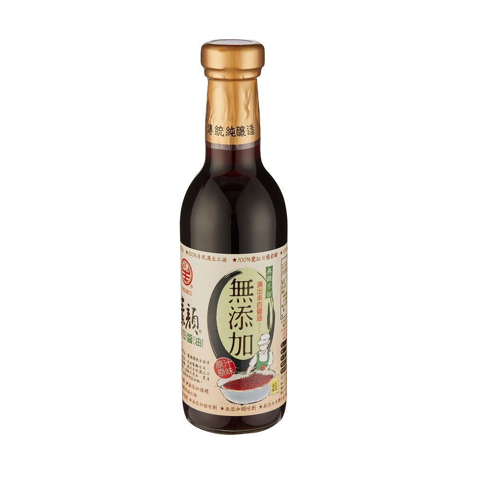民生素顏無添加黑豆醬油300ml