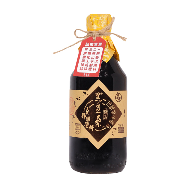 ●【超市TOP30熱銷推薦】黑豆桑頂級黑金醬油550ml