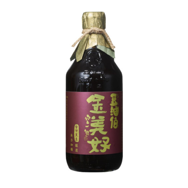 【超市點點好物】豆油伯金美好無糖醬油500ml