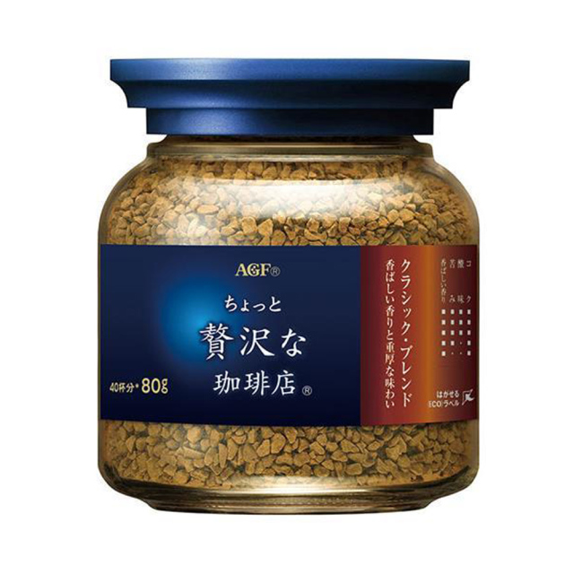 (台中)【有點食尚午後】 AGF華麗醇厚即溶咖啡80g