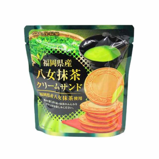 七尾製菓法蘭酥夾心抹茶風味66g