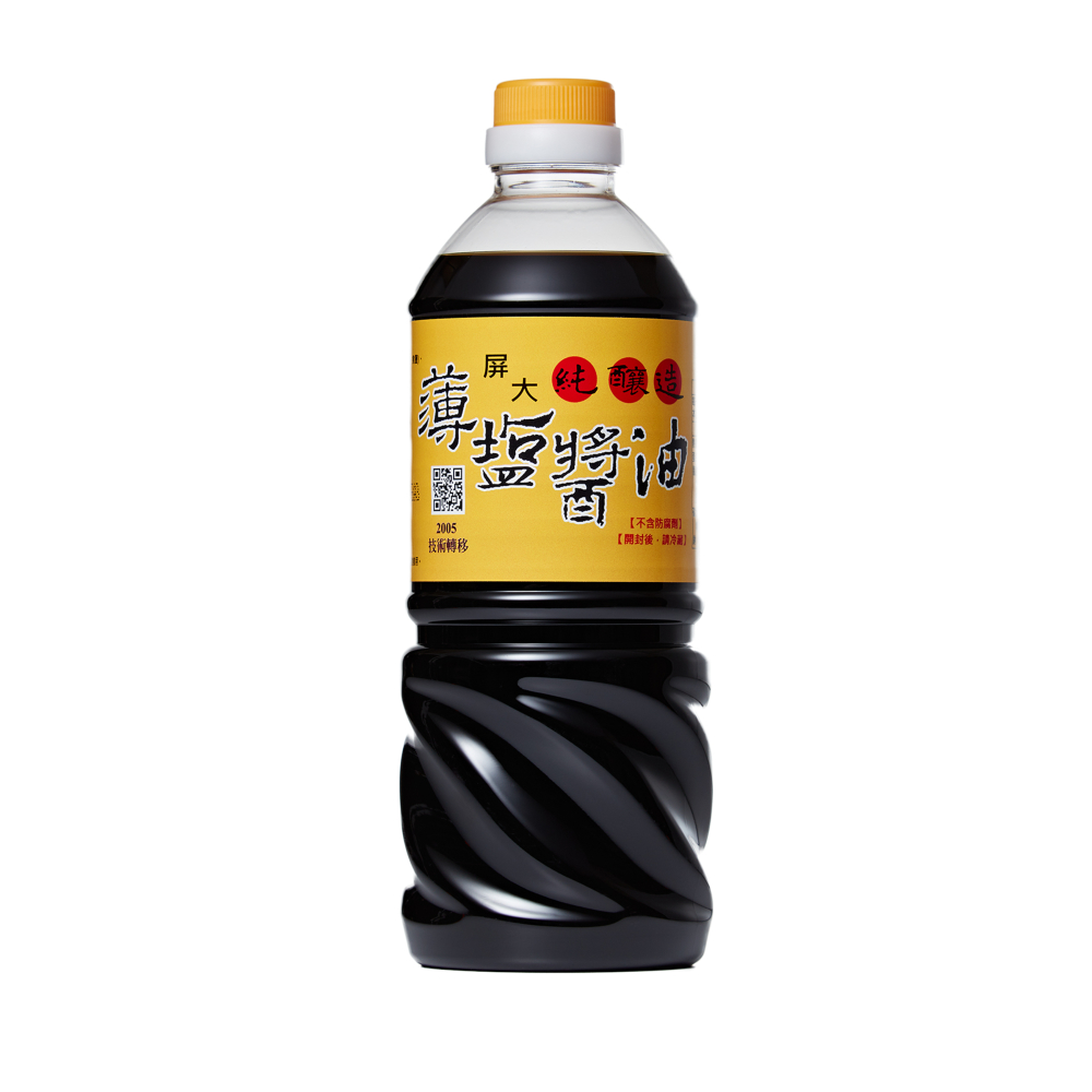 屏大薄鹽醬油710ml
