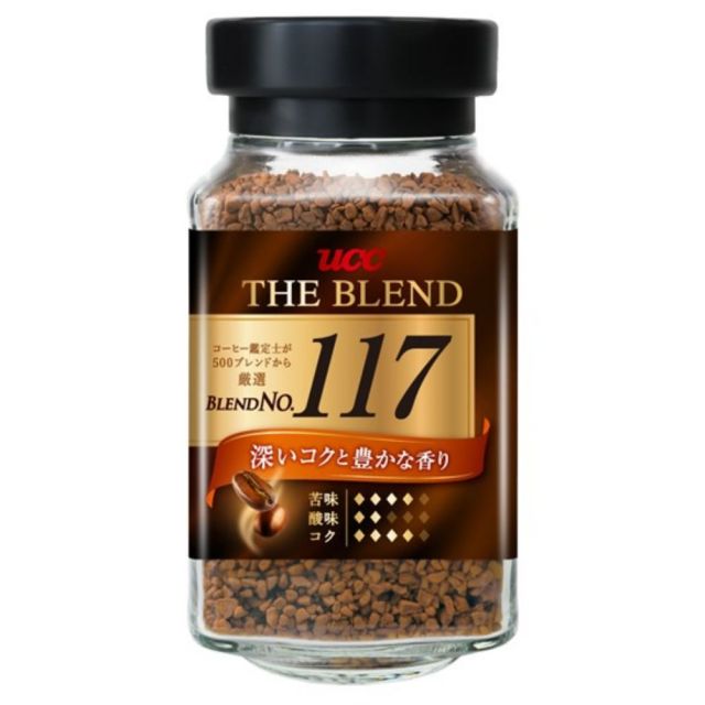 ●【超市TOP30熱銷推薦】UCC117即溶咖啡90g