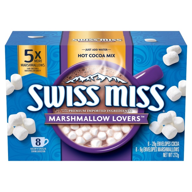 【棉花糖供應所】SWISS MISS濃情棉花糖熱可可粉 8/8/1.2oz