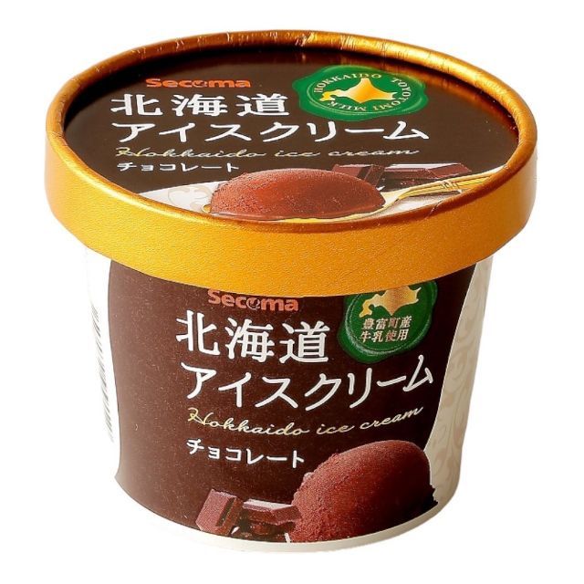 Secoma北海道可可杯裝冰淇淋110ml