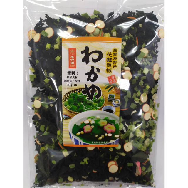 【超市點數回饋季】千代田花麩魚板海帶芽80g