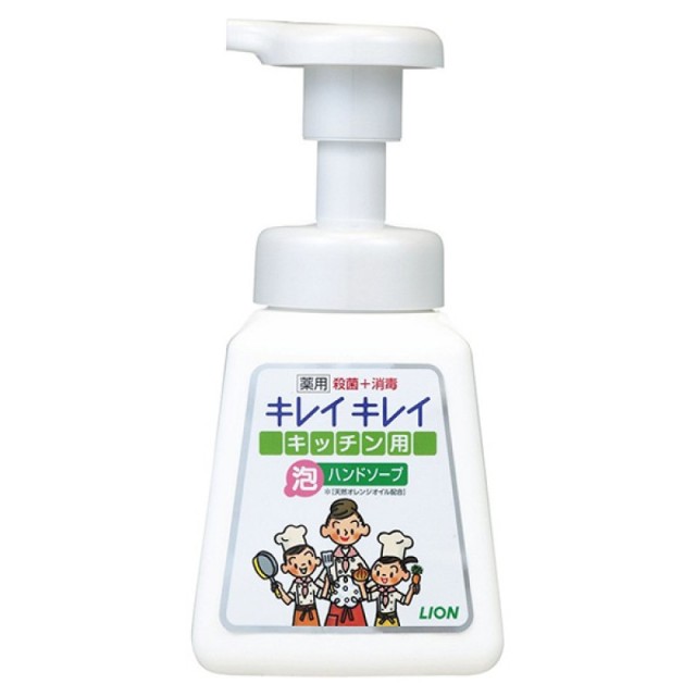 獅王料理手抗菌去味柑橘慕斯230ml