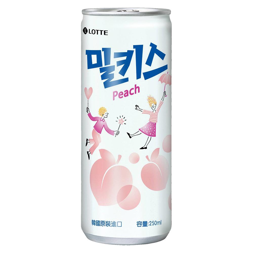 樂天桃子優格風味碳酸飲250ml