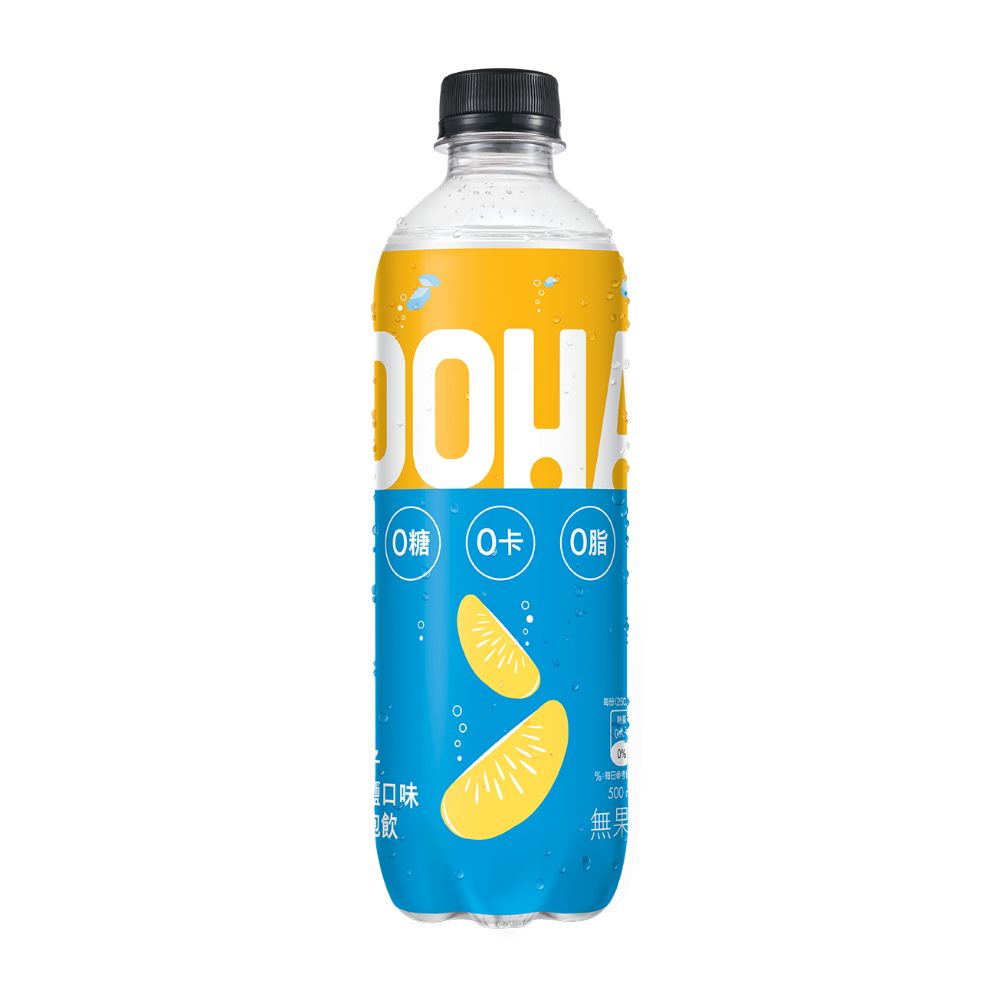 OOHA柚子海鹽氣泡飲500ml