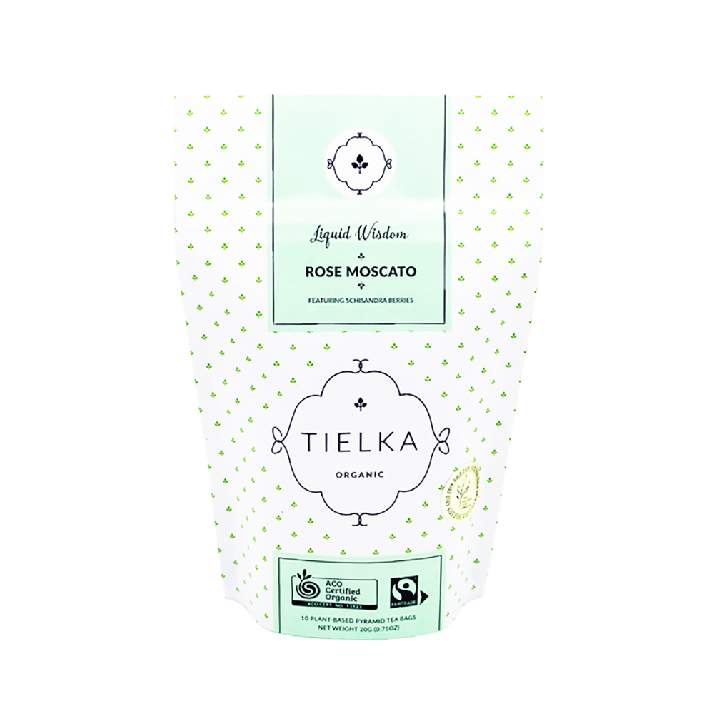 Tielka澳洲有機玫瑰蜜思嘉綠茶1.5gx10包