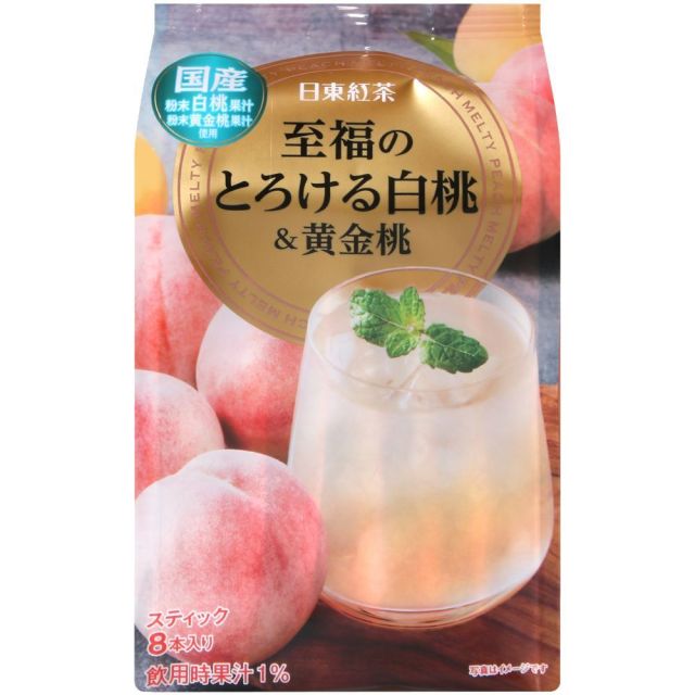 (台中)【有點食尚午後】 日東白桃&黃金桃沖泡飲88g