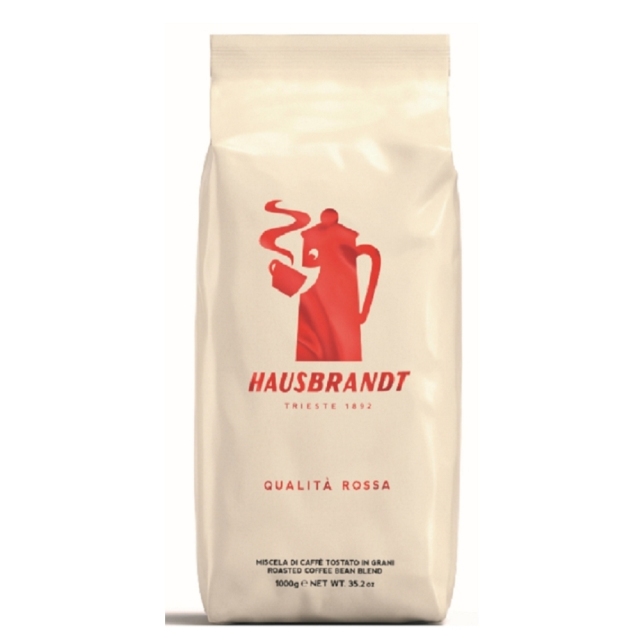 【至尊享受 醇厚榮耀-咖啡機主題】HAUSBRANDT紅牌咖啡豆500g
