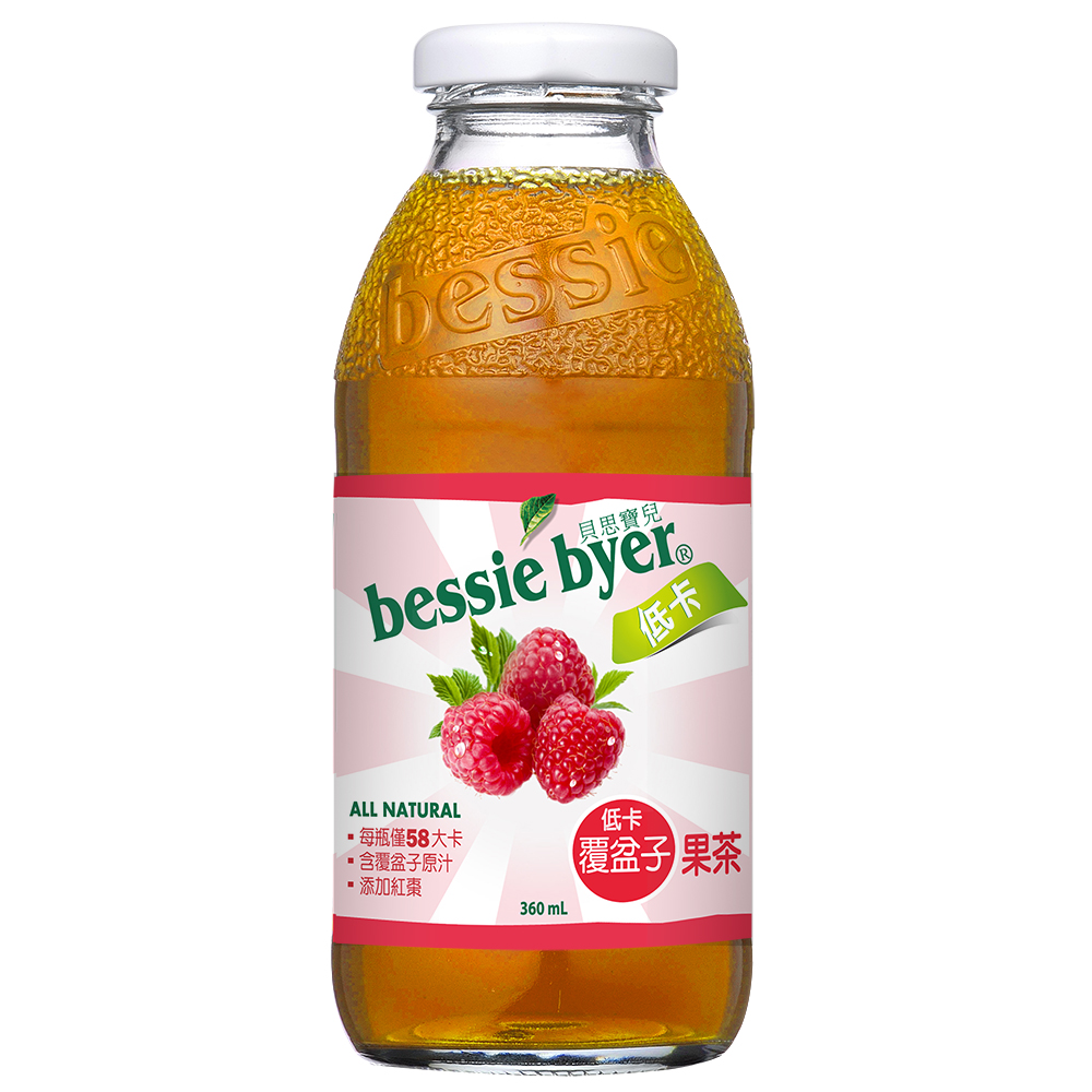 貝思寶兒低卡覆盆子果茶360ml