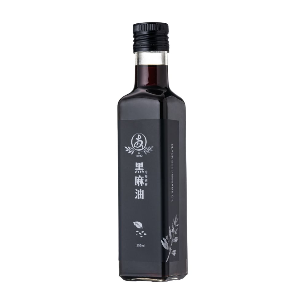 友好生活冷壓黑芝麻油255ml