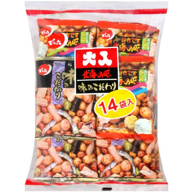 【超市】天六二色綜合豆菓子14袋341.6g