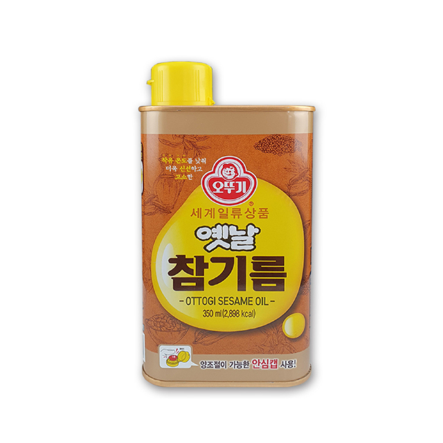 【超市點點好物】韓國不倒翁芝麻油350ml