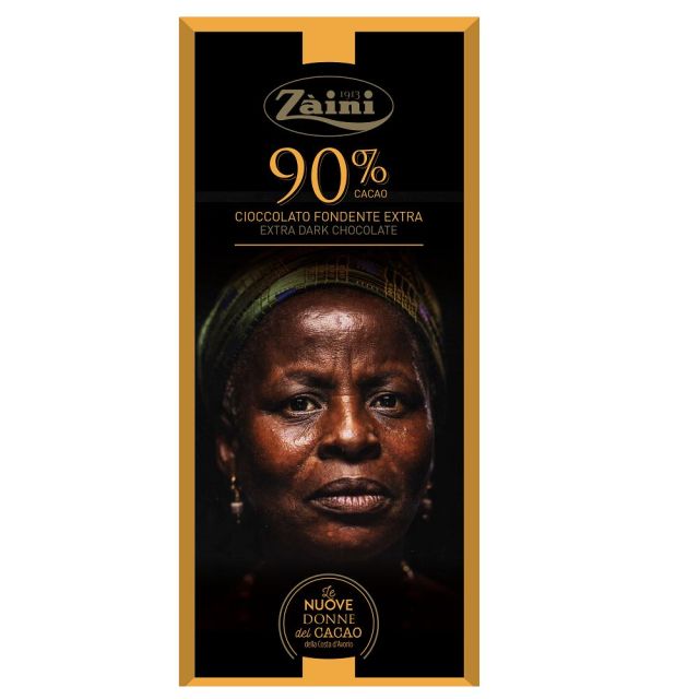 (超市11月) 義大利采霓 90％極黑巧克力