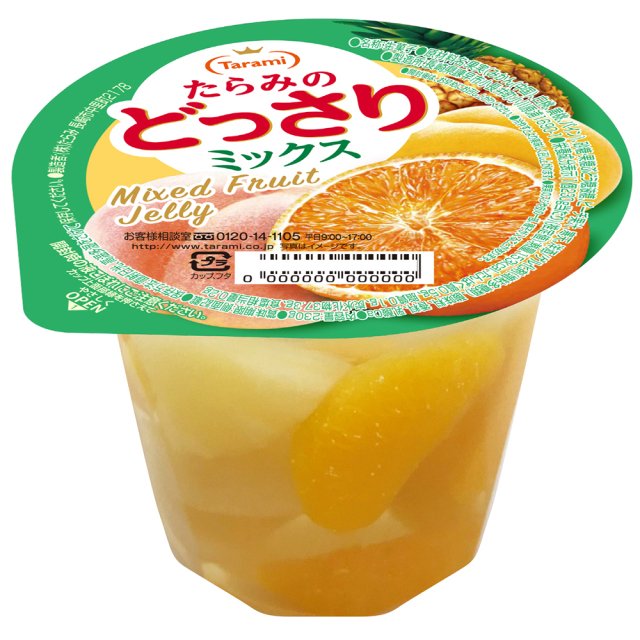 【中山驚爆箱購價】TARAMI果凍杯230g(什錦水果) / 6入