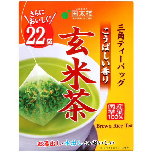 (西門)國太樓三角立體玄米茶包22入