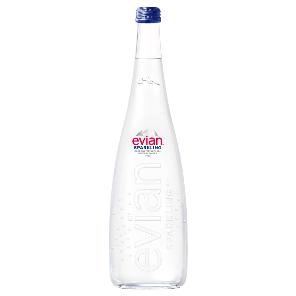 evian氣泡天然礦泉水750ml