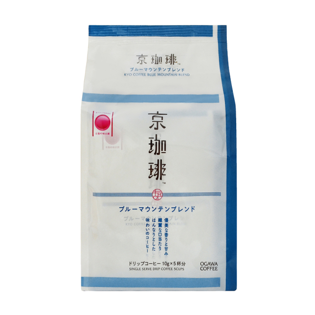 【超市點點好物】小川京都特選藍山濾掛咖啡10g*5入