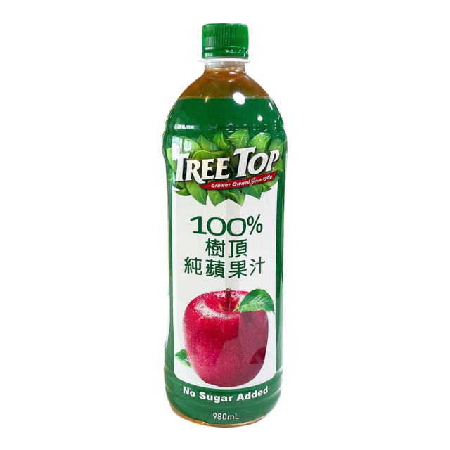 (天母)【點點放鬆趣】樹頂100%純蘋果汁980ml