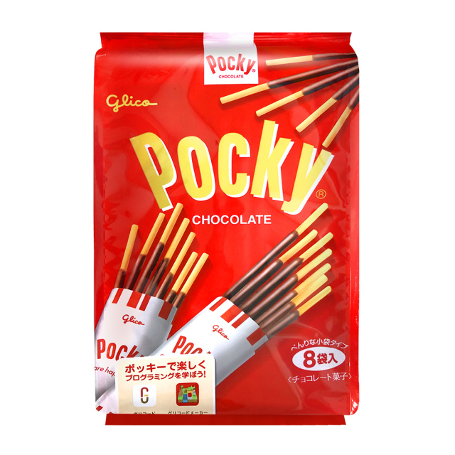 【超市點點好物】glico Pocky百奇巧克力棒8入95g