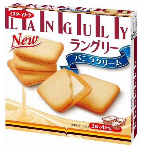 伊藤先生夾心餅乾香草口味132g