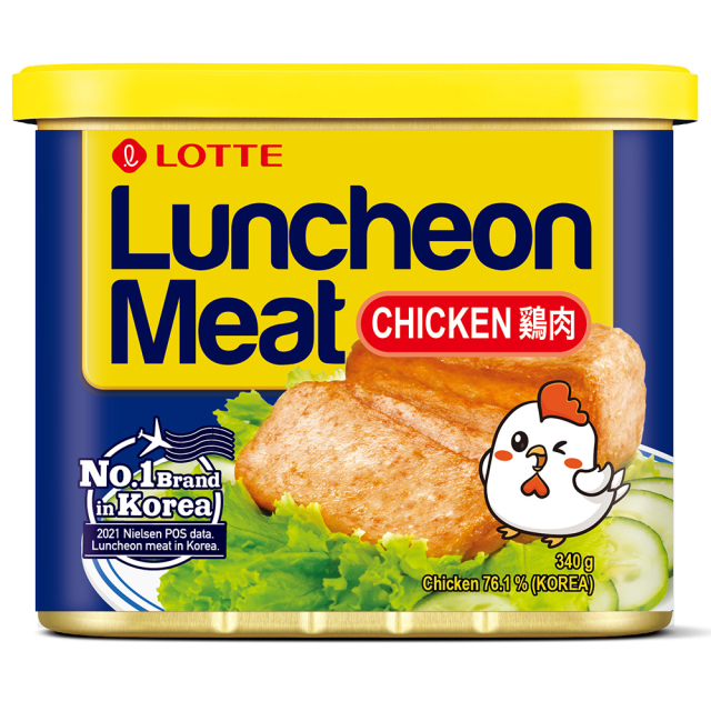 LOTTE 雞肉午餐肉340g