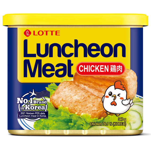 【超市】LOTTE 雞肉午餐肉340g