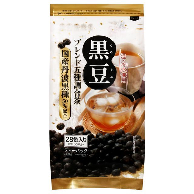 【超市】京都茶農調和黑豆茶140g