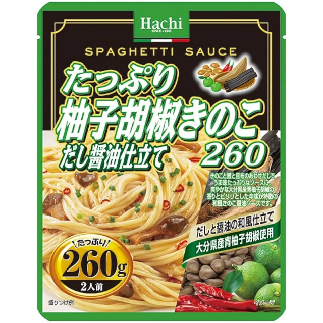 【超市點點好物】哈奇柚子辣椒蘑菇義麵醬260g