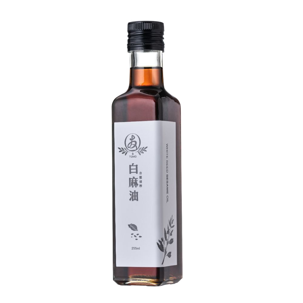 友好生活冷壓白芝麻油255ml