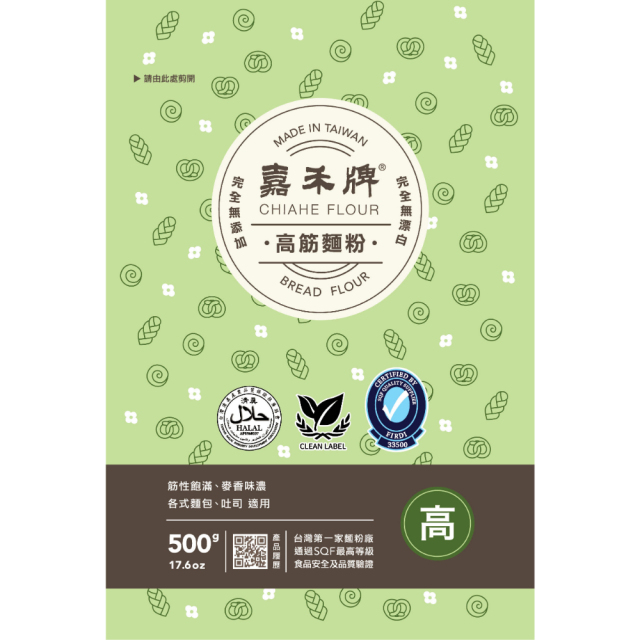 嘉禾高筋麵粉500g