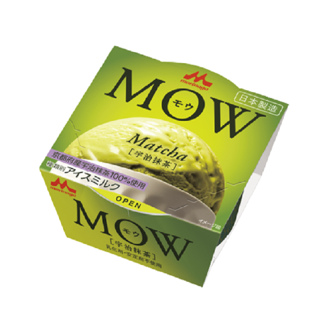 【夏日有點嗨翻天】森永MOW宇治抹茶冰淇淋140ml