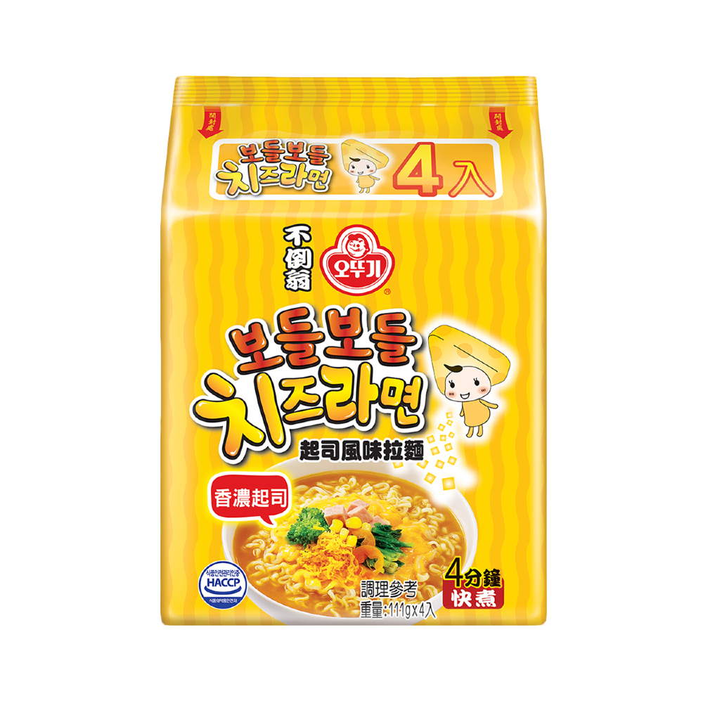 不倒翁起司拉麵111g*4入