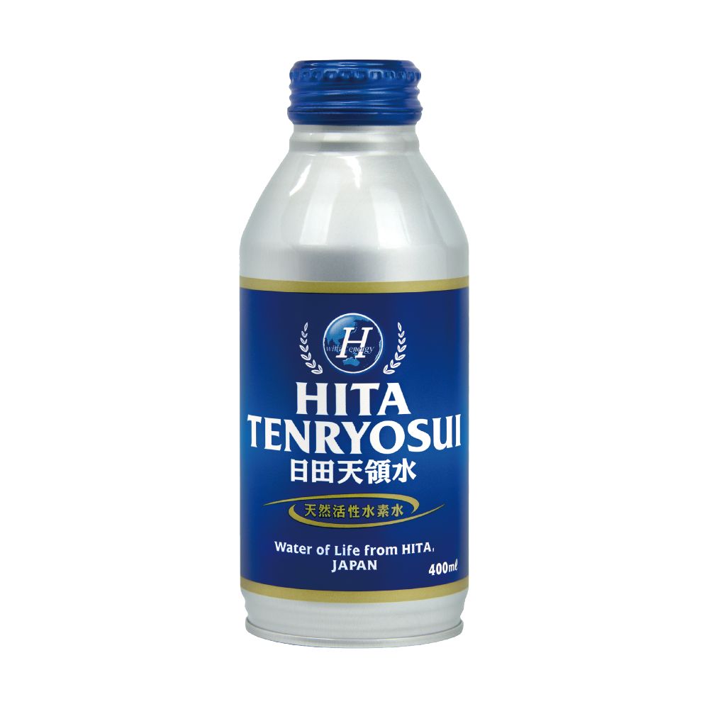 日田天領水純天然含氫礦泉水鋁罐400ml