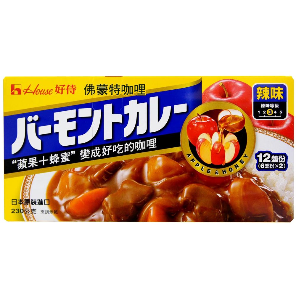 HOUSE佛蒙特辛口咖哩230g