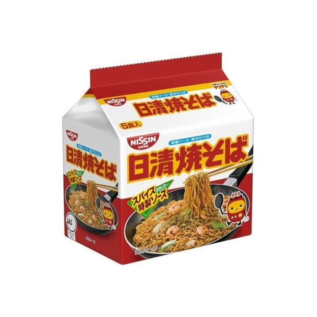 【超市點點好物】日清燒炒麵5入
