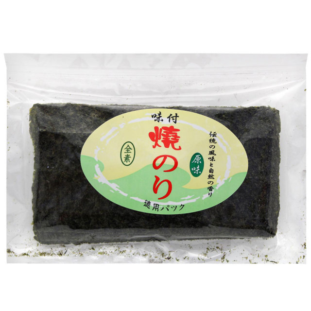 ●【超市TOP30熱銷推薦】雅瑪珂味付半切海苔20枚-原味30g